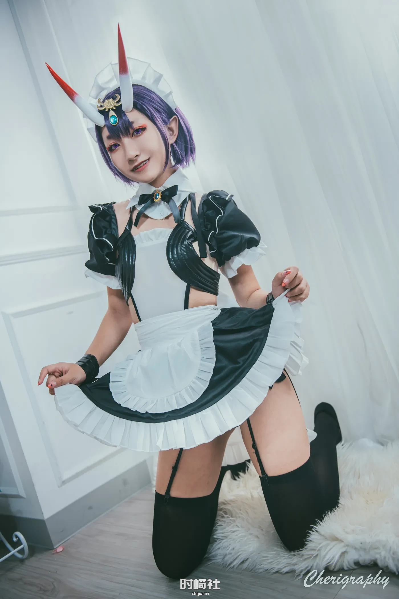 新加坡COSER网红写真Roroki骷髅姫-合集下载 写真合集 第1张