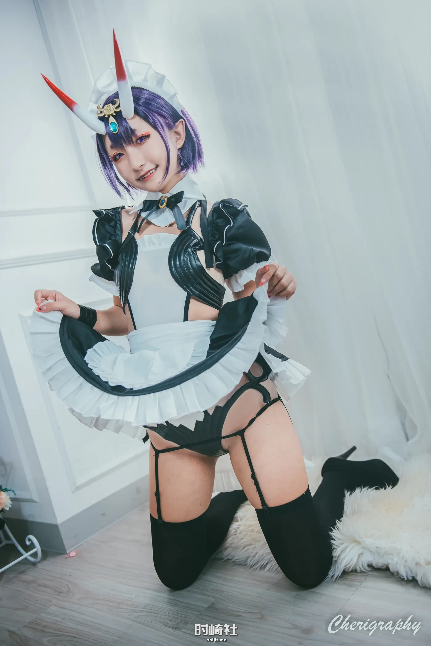 新加坡COSER网红写真Roroki骷髅姫-合集下载 写真合集 第2张