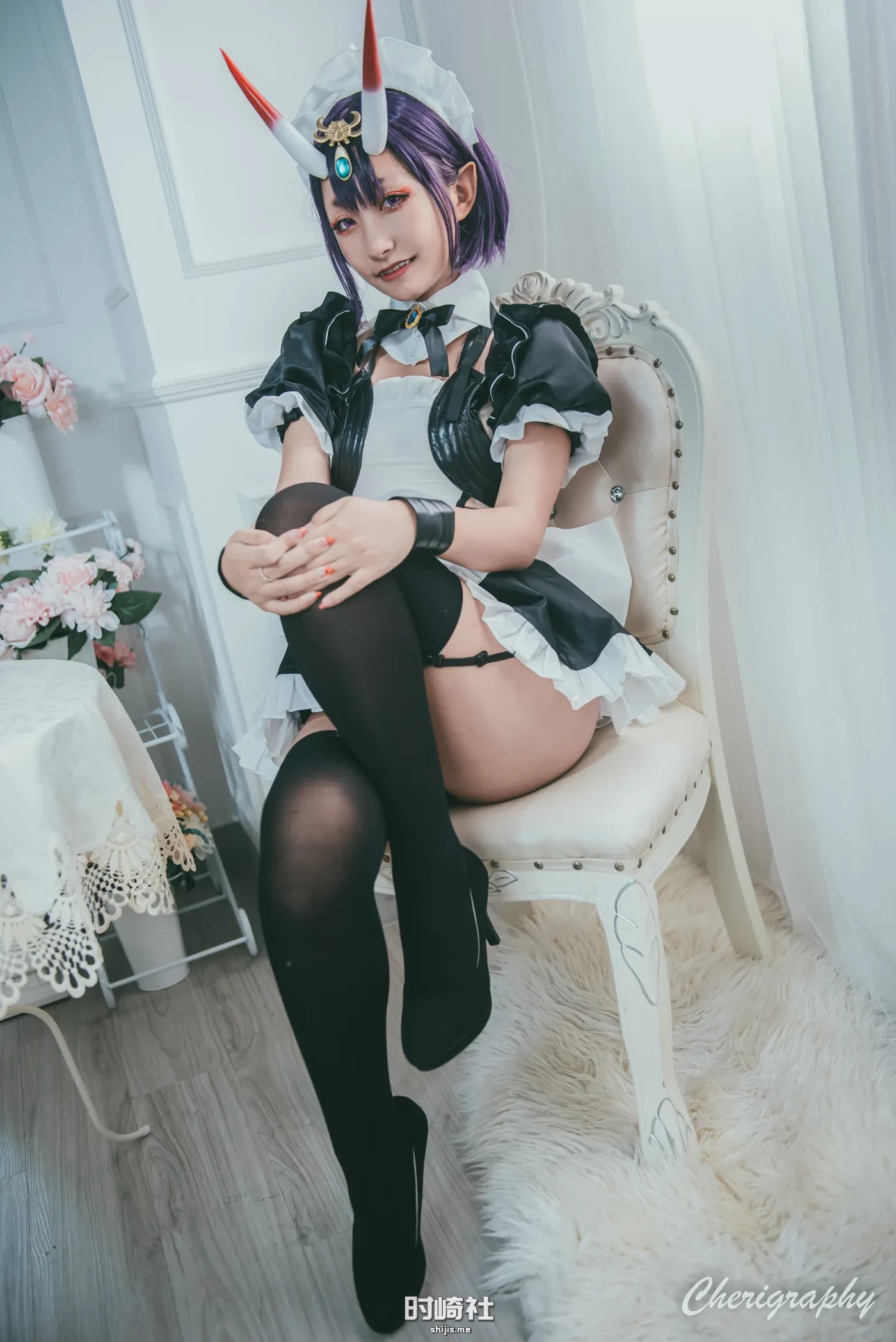 新加坡COSER网红写真Roroki骷髅姫-合集下载 写真合集 第3张