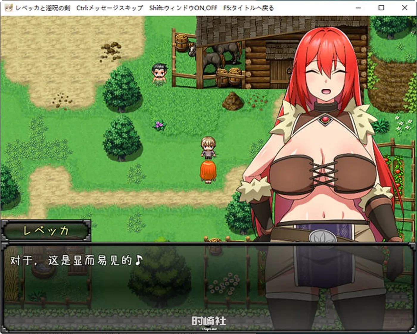 【RPG游戏】丽贝卡与银咒之剑 云翻汉化作弊版全CG存档【1.4G】 PC游戏 第2张