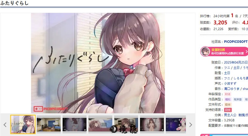 [爆款SLG/互动养成/动态] 两人生活 ふたりぐらし v1.141 AI汉化版 [4.20G] 电脑游戏 第2张