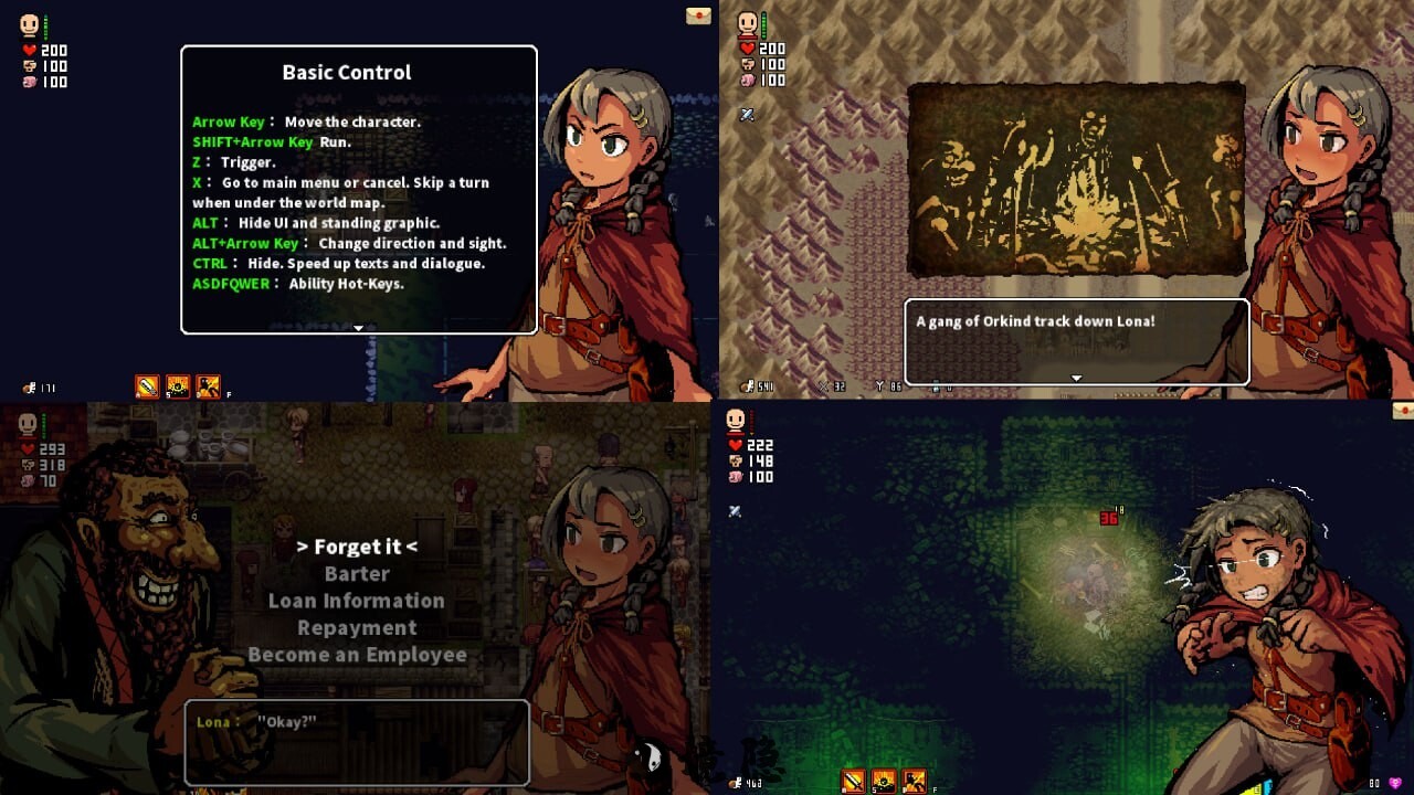 【黑暗RPG】洛娜的世界 LonaRPG ver0.9.8.5.F11237 官方中文步兵版 [720M] 电脑游戏 第2张