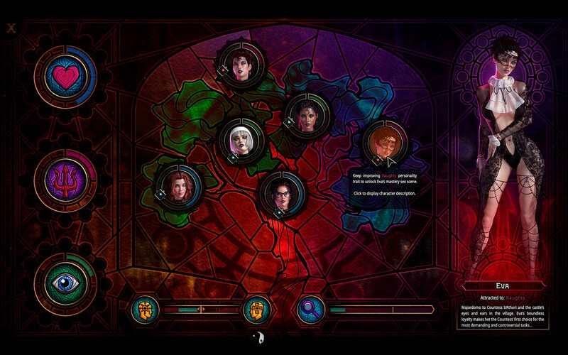 【互动式冒险游戏】猩红女伯爵 Countess in Crimson V2.0.7 STEAM官中步兵版+全DLC [10.50G] 电脑游戏 第4张