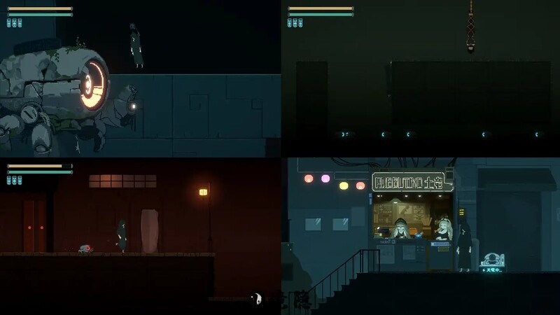 增添AZ[动作ACT/像素动态] 群青魔女 Dusk City DECOY 群青の魔女 官方中文步兵版 2.20G 手机游戏 第4张