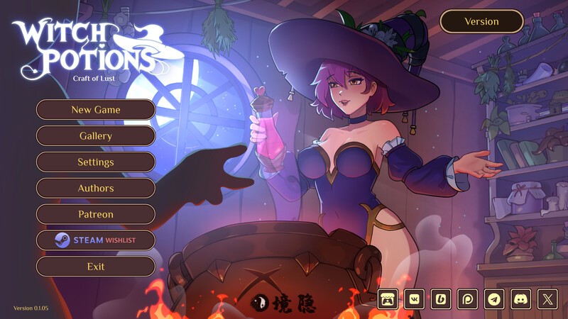 【沙盒SLG/全动态】 魔女秘药 – 欲望炼金术 Witch Potions – Craft of Lust v0.1.05 官方中文 [1.60G] 电脑游戏 第1张