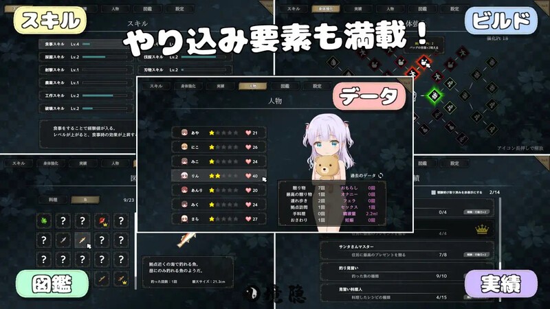 【沙盒SLG】悠哉生存记～全岛的少女们 机翻版 正式版 [1.70G] 电脑游戏 第2张