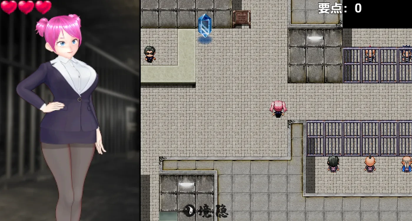 【RPG/动态/汉化】监狱惊魂女警的危险潜入 V1.0 内嵌AI汉化【700M】 手机游戏 第1张