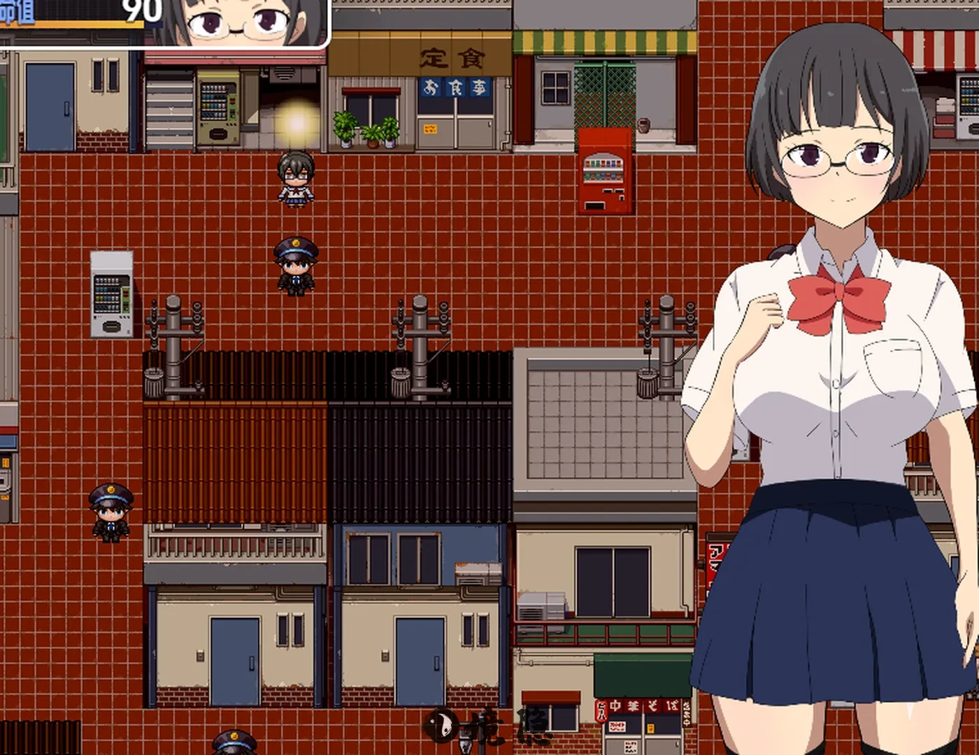 【日系/RPG】露出JK潜行1.0AI汉化【357M】 手机游戏 第1张