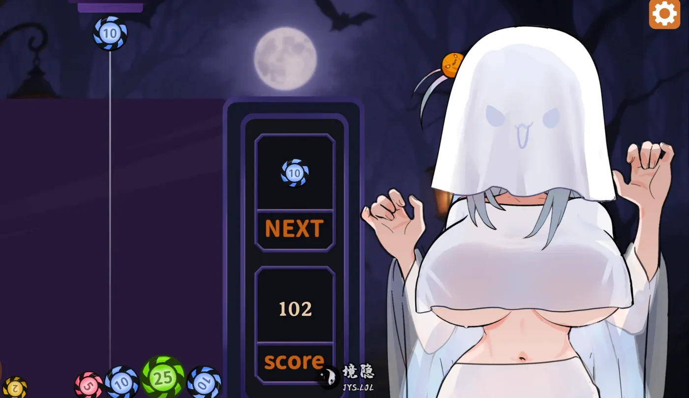 【日式SLG/Live2D】合成×掀衣！孤独幽灵娘 官方中文版 [350M] 电脑游戏 第1张