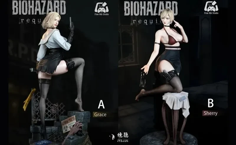 《生化危机：安魂曲》格蕾丝与雪莉18+超性感手办发布